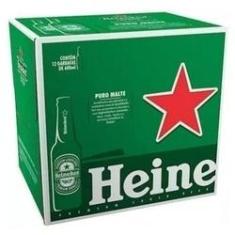 Imagem de Cerveja Heineken 600ml Premium Lager - Caixa com 12 Garrafas
