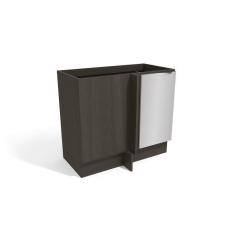 Imagem de Balcão de Cozinha Canto Reto 98cm Kappesberg Onix/Steel