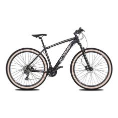 Imagem de Bicicleta Aro 29 Ksw Xlt 24v K7 Câmbios Shimano Freio Hidráulico Suspensão com Trava Pneu Faixa Bege-Unissex