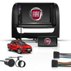 Imagem de Kit Multimídia Mp5 2Din 7" Bt Espelhamento Fiat Strada 13/20 - First O