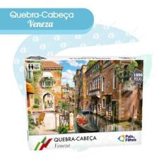 Imagem de Quebra-Cabeça Veneza 1000 Peças Itália Pais e Filhos Puzzle - Pais & F