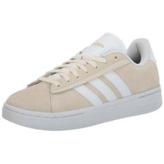 Imagem de adidas Grand Court Alpha Tênis feminino, Wonder Branco/Branco/Bege Mágico, 36