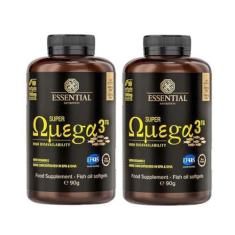 Imagem de 2x Super Ômega 3 TG 1000mg 90 Cápsulas Essential Nutrition