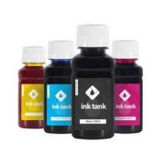 Imagem de Kit 4 Tintas Para Epson L1300 Corante Ecotank Cmyk 100 Ml - Ink Tank