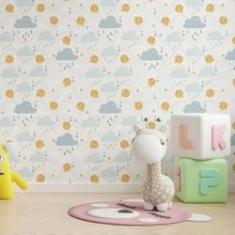 Imagem de Papel de Parede Adesivo Infantil N013202 Rolo 0,58x3M