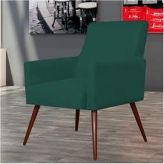 Imagem de Poltrona Decorativa Para Sala de Estar e Recepção Maria W01 Pés Palito