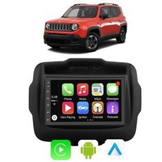 Imagem de Kit Multimidia Carplay Android Auto Jeep Renegade 2015 A 2024 7" Coman
