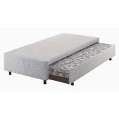 Imagem de Cama Auxiliar Espuma D20 BR c/ Antialérgico (88x188x30) - Ecoflex, Bra