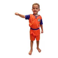 Imagem de Fantasia Roupa Infantil Goku Dragon Ball Z ( dos 12 meses a 12 anos ) 
