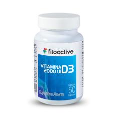 Imagem de Vitamina D3 2000 UI 60 Cápsulas Fitoactive