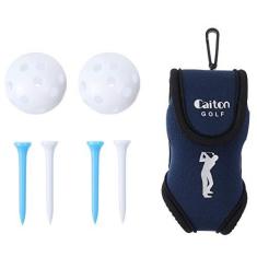 Imagem de Saco de bola de golfe Mini bolsa de cintura ferramenta bolsa de bola com 4 bolas Tees 2 bolas
