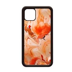Imagem de Capa de mármore branco laranja abstrato moderno para iPhone 12 Pro Max para Apple Mini Mobile Case Shell