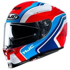 Imagem de Capacete Hjc Rpha 70 Kroon Vermelho Azul E Branco 61 [f016]