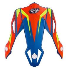 Imagem de Pala Aba Capacete Reparo Com Parafuso Pro Tork Fast Fantasy Limited Ed