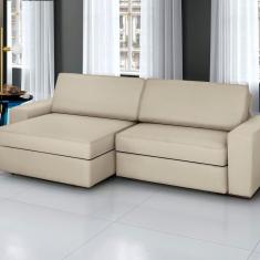 Imagem de Sofá Cosmos - Retrátil / Reclinável 280 Cm Marfim