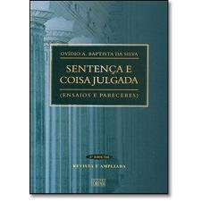 Imagem de Sentença e Coisa Julgada - Ensaios e Pareceres - 4ª Edição 2003 - Silva, Ovidio Araujo Baptista - 9788530916572