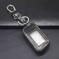 Imagem de Capa para porta-chaves do carro, capa de couro inteligente, adequado para Starline A93 A63 A93, porta-chaves do carro ABS inteligente para chaves do carro
