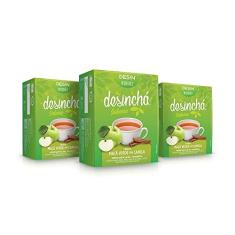 Imagem de Kit 03 Desinchá Maçã Verde com Canela
