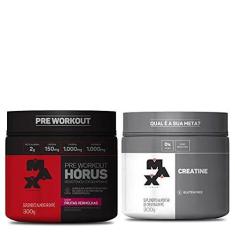 Imagem de Horus pre-workout 300g + Creatine 300g max titanium (Frutas vermelhas)