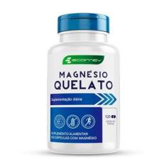 Imagem de Magnésio Quelato Bisglicinato Puro 500Mg 120 Cápsulas - Ecomev