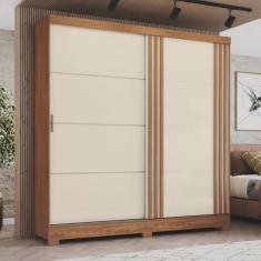 Imagem de Guarda Roupa Solteiro 2 Portas de Correr 3 Gavetas Pedro Espresso Móveis