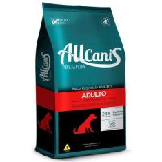 Imagem de Ração Para Cães Adultos Pequenas Raças Allcanis Premium 15Kg