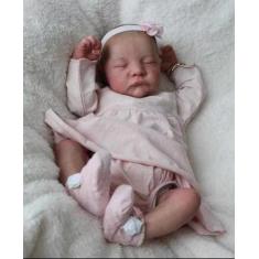 Imagem de Bebê Reborn Carequinha - Pode Dar Banho - Andrade Reborn