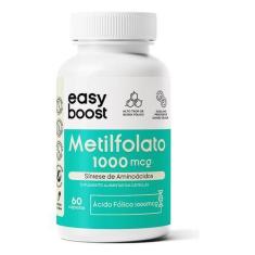 Imagem de L-metilfolato De Cálcio 1000mcg Easyboost Ácido Fólico 60cps - EASY BO