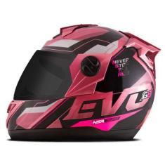 Imagem de Capacete Evolution G8 Evo Brilhante + Viseira Fumê - Pro Tork