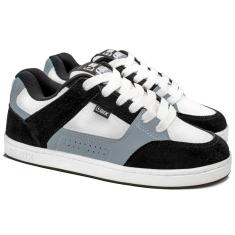 Imagem de Tênis Qix Skate Retrô AM Preto Cinza Branco