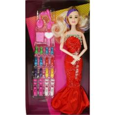 Imagem de Boneca Girl New Look Fashion N244229-0 Vestido vm - Quanhe