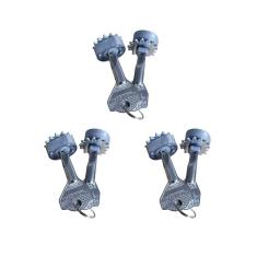 Imagem de 3 Cilindro Polyforte Trava Lateral Porta De Rolo Mesma Chave Mestrado