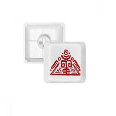 Imagem de Totems Mexican Pirâmide Civilização Antiga Teclado Mecânico PBT Kit de Atualização para Jogos