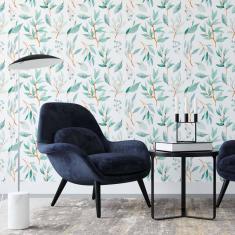 Imagem de Papel De Parede Adesivo Folhas N02134 Rolo 0,58X3M