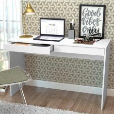 Imagem de Escrivaninha Madri Para Computador 2 Gavetas B35 Branco novam