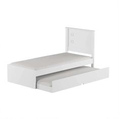 Imagem de Bicama Barcelona Flex Branca e Preta