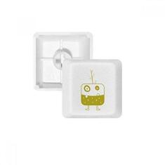 Imagem de Kit de atualização de teclado mecânico PBT com teclado de criatura verde monstro alienígena universo