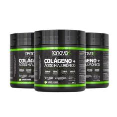 Imagem de Renova Be Colágeno + Ácido Hialurônico Loja Oficial 3 Unid - Renovabe