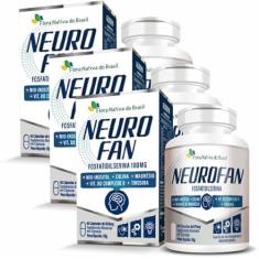 Imagem de 3x Neurofan Fosfatidilserina (Colina, Tirosina, Inositol, Taurina, Magnésio e Comp B) 60 Caps Flora Nativa