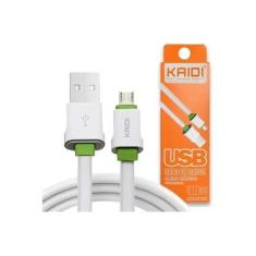 Imagem de Cabo Celular Micro USB V8 Kaidi Android Turbo Rápido 1m