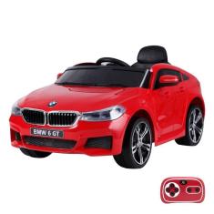 Imagem de Carrinho Elétrico Infantil BMW 6 GT Gran Turismo 12V com Controle Remoto - Vermelho