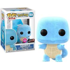 Imagem de Funko Pop! Jogos: Pokemon - Squirtle Flocked 504 Exclusive