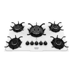 Imagem de Cooktop Itatiaia 5 bocas Itamaster Superautomático Branco - Bivolt, BI