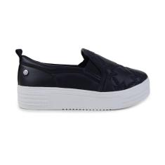 Imagem de Tênis Infantil Feminino Pink Cats Slip On Rives Preto - V410-Feminino