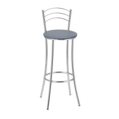 Imagem de Banqueta para Cozinha Bc26/a A144 Cromado/Cinza