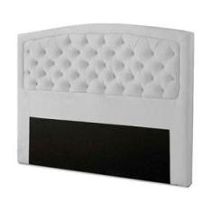 Imagem de Cabeceira Estofada Geovana Para Cama Box King 195 cm Corano  - DL Decor