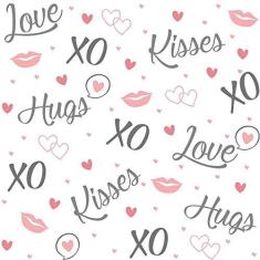 Imagem de Papel de Parede Xo Cute