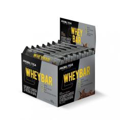 Imagem de Whey Bar Low Carb Caixa 24 Unidades (960G) - Sabor: Cookies