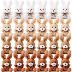 Imagem de Coelhinho de pelúcia Sotiff de pelúcia de 12 cm com chaveiro 24 unidad