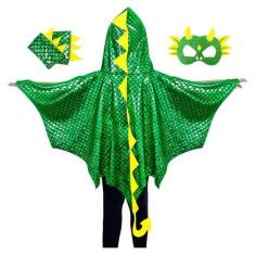 Imagem de Fantasia IROLEHOME Dragon Wings para crianças, meninos e meninas